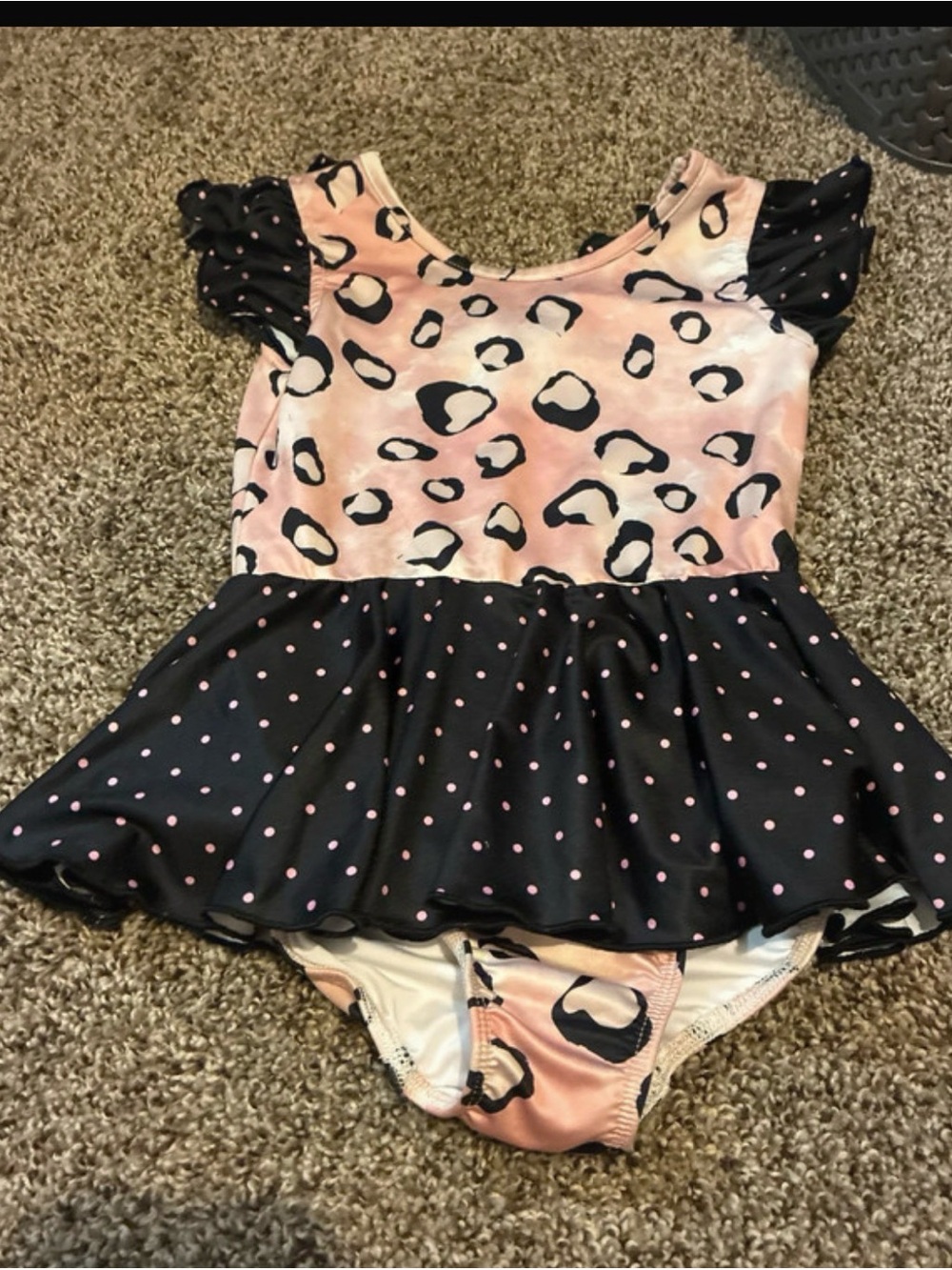 Girls Pink Leopard  Leo Luvs